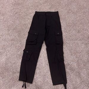 Men's Black Cargo Pants